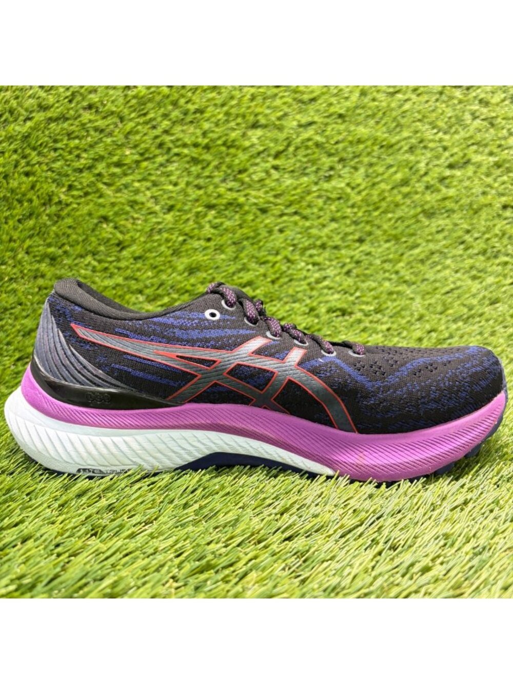 Asics Gel-Kayano 29 Womens Size 6.5 Black Purple Athletic Running Shoes Sneakers - Picture 4 of 9